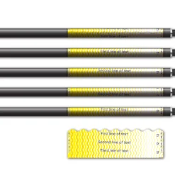 Alternative view of Shorty - Wave Stripes Yellow