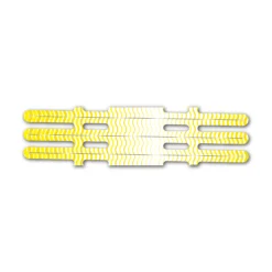 Vortex - Wave Stripes Yellow