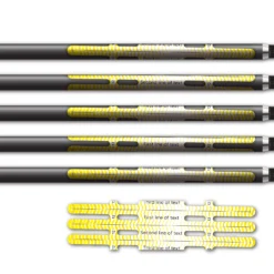 Alternative view of Vortex - Wave Stripes Yellow