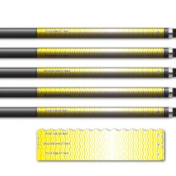 Alternative view of Wave Edge - Wave Stripes Yellow