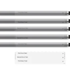 Alternative view of Wave Edge - Matt Clear (for light colored shafts)