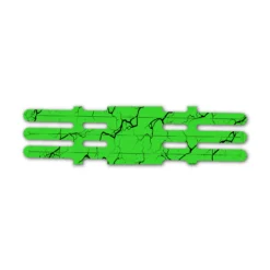 Vortex - Shattered Fluor Green