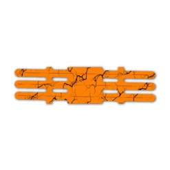 Vortex - Shattered Fluor Orange