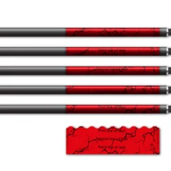 Alternative view of Shorty - Shattered Fluor Red