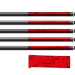 Alternative view of Spin Elite - Shattered Fluor Red