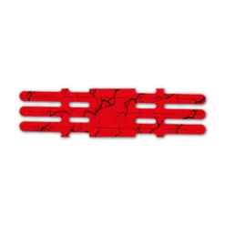 Vortex - Shattered Fluor Red