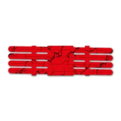 4 Fletch Vortex - Shattered Fluor Red