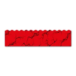 Wave Edge - Shattered Fluor Red