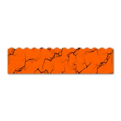 Wave Edge - Shattered Fluor Red Orange