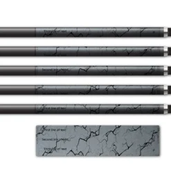 Alternative view of Regular - Shattered Metallic Silver