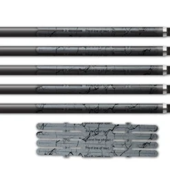 Alternative view of 4 Fletch Vortex - Shattered Metallic Silver