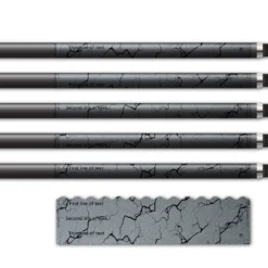 Alternative view of Wave Edge - Shattered Metallic Silver