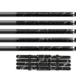 Alternative view of 4 Fletch Vortex - Shattered Matt Black