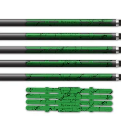 Alternative view of 4 Fletch Vortex - Shattered Green