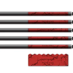 Alternative view of Shorty - Shattered Red