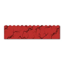 Wave Edge - Shattered Red