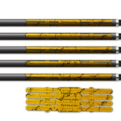 Alternative view of 4 Fletch Vortex - Shattered Retro-Reflective Yellow