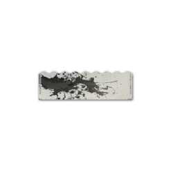 Shorty - Splash Black on Retro-Reflective White