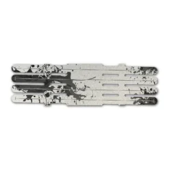 4 Fletch Vortex - Splash Black on Retro-Reflective White