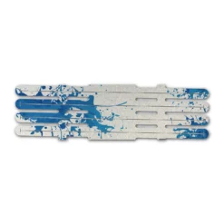 4 Fletch Vortex - Splash Blue on Retro-Reflective White