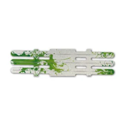 Vortex - Splash Green on Retro-Reflective White
