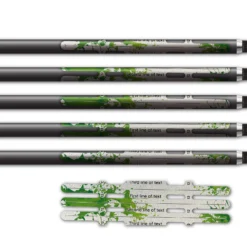Alternative view of Vortex - Splash Green on Retro-Reflective White