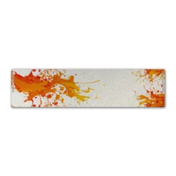 Regular - Splash Orange on Retro-Reflective White