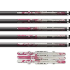 Alternative view of Vortex - Splash Pink on Retro-Reflective White