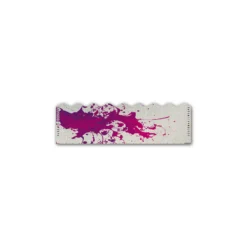 Shorty - Splash Purple on Retro-Reflective White