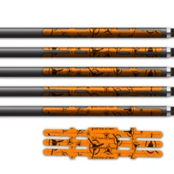 Alternative view of Vortex - CMW Scatter Logo on Fluor Orange
