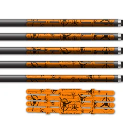 Alternative view of 4 Fletch Vortex - CMW Scatter Logo on Fluor Orange