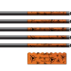 Alternative view of Shorty - CMW Scatter Logo on Retro-Reflective Orange