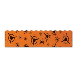 Wave Edge - CMW Scatter Logo on Retro-Reflective Orange