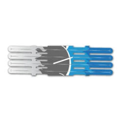 4 Fletch Vortex - Elzinga Archery Blue