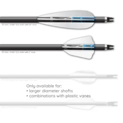 4 Fletch Vortex - Elzinga Archery Blue - Image 3