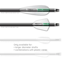 4 Fletch Vortex - Elzinga Archery Green - Image 3
