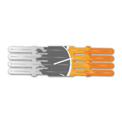 4 Fletch Vortex - Elzinga Archery Orange