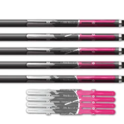 Alternative view of 4 Fletch Vortex - Elzinga Archery Pink