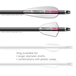 4 Fletch Vortex - Elzinga Archery Pink - Image 3