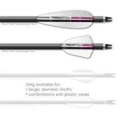 4 Fletch Vortex - Elzinga Archery Purple - Image 3