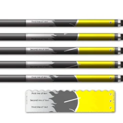 Alternative view of Wave Edge - Elzinga Archery Yellow