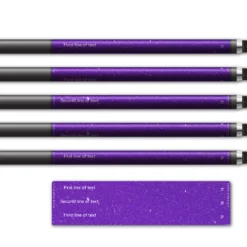 Alternative view of Regular - Glitter Purple