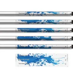 Alternative view of Regular - Splash Blue on Matt Clear
