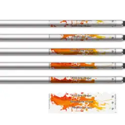 Alternative view of Shorty - Splash Orange on Matt Clear