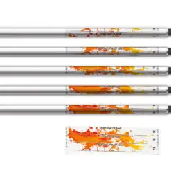 Alternative view of Spin Elite - Splash Orange on Matt Clear