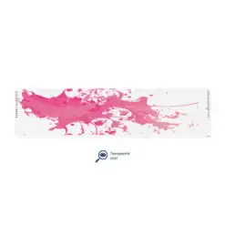 Regular - Splash Pink on Matt Clear