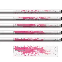 Alternative view of Wave Edge - Splash Pink on Matt Clear