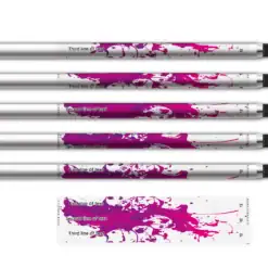 Alternative view of Regular - Splash Purple on Matt Clear