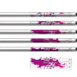 Alternative view of Shorty - Splash Purple on Matt Clear