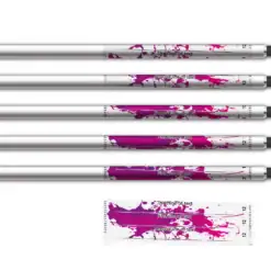 Alternative view of Spin Elite - Splash Purple on Matt Clear